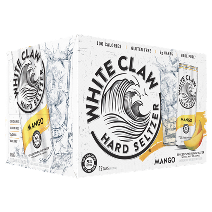 White Claw Mango Hard Seltzer (12pk)