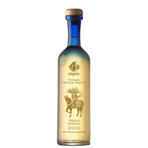 4 Copas Organic Reposado Tequila (750ml)