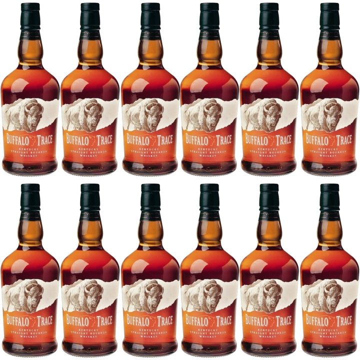 Buffalo Trace Kentucky Straight Bourbon Whiskey Case Bundle (12 Bottles) (750ml)