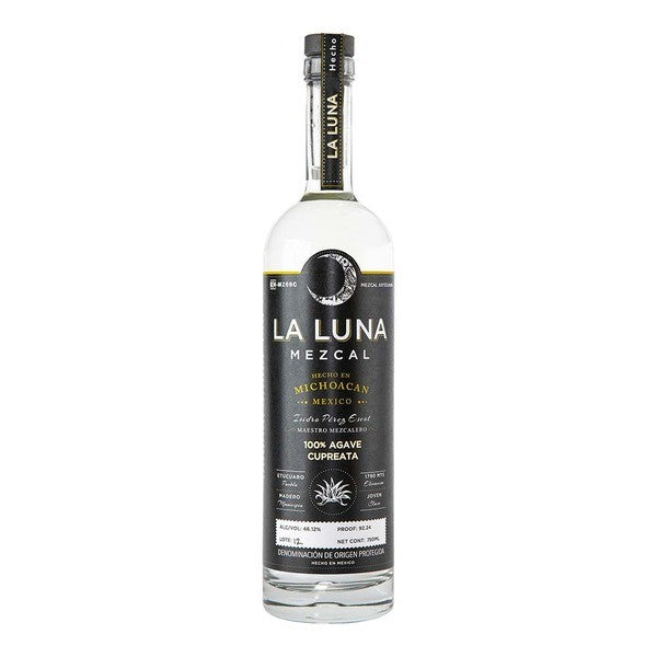 La Luna Mezcal Joven Agave Cupreata 91.1 Proof 750ml