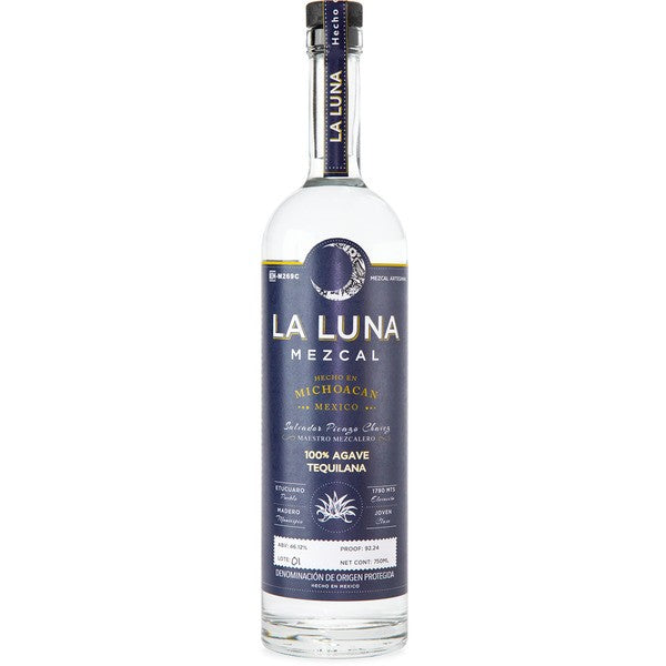 La Luna Mezcal Artesanal 100% Agave Tequilana 750ml