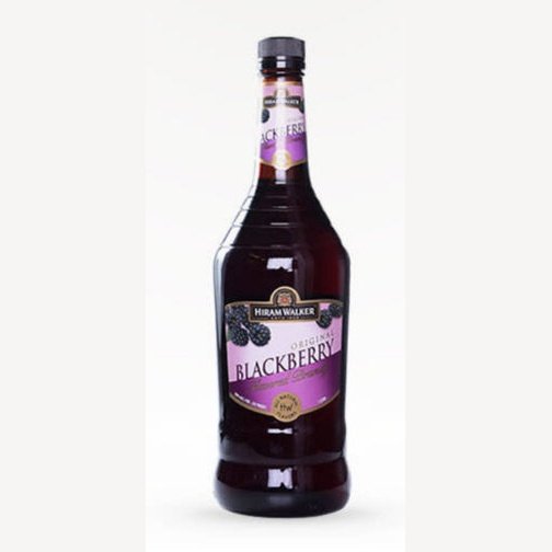 Hiram Walker Blackberry Flavored Brandy 750ml