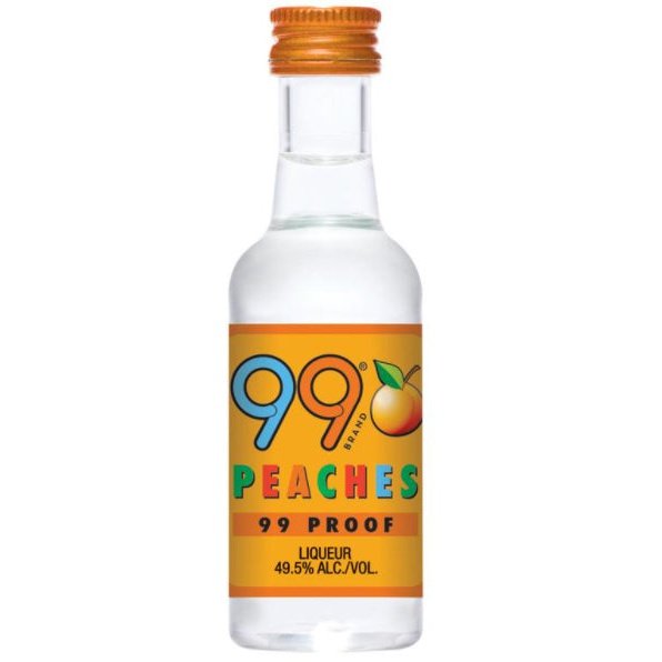 99 Brand Peaches Liqueur 12x50ml