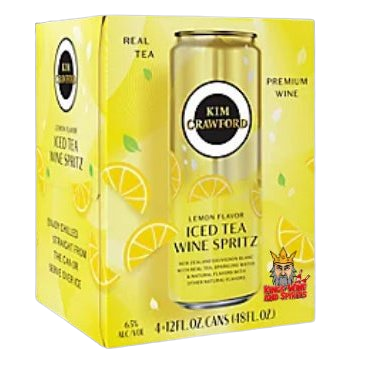 Kim Crawford Lemon Flavor Iced Tea Wine Spritz (4pk)