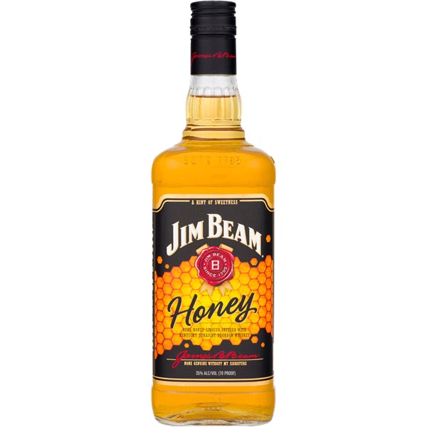 Jim Beam Honey Bourbon Whiskey 750ml