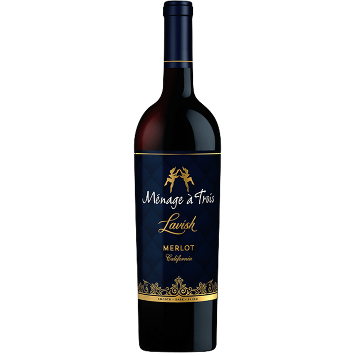 Menage a Trois Merlot Lavish California 2018 (750ml)