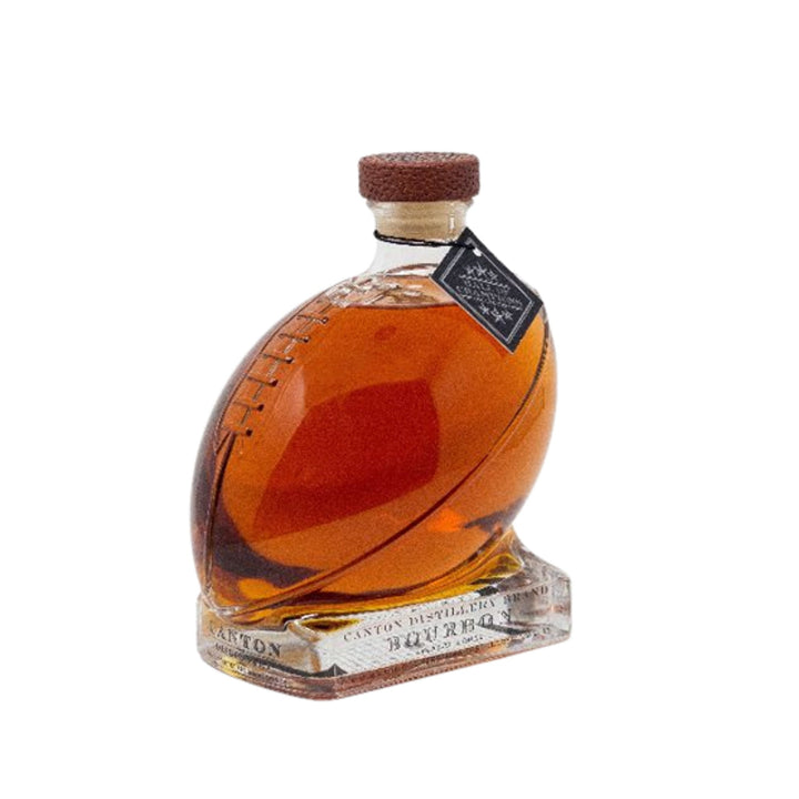 Canton Distillery Football Shaped Bourbon (750ml)