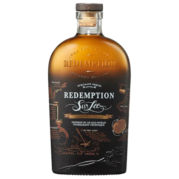 Redemption Sur Lee Straight Rye Whiskey (750ml)