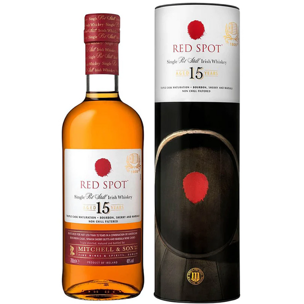 Red Spot Aged 15 Years Single Pot Still Irish Whiskey (750ml)