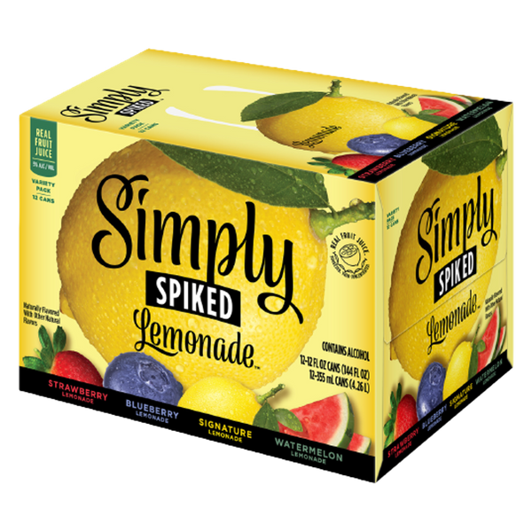 Simply Spiked Lemonade Variety Pack (12pk)