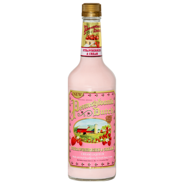 Pennsylvania Dutch Strawberries & Cream - Cream Liqueur (750ml)